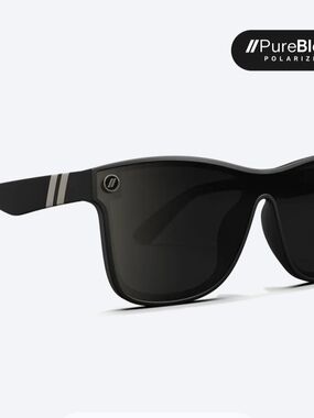Blenders Matte Black Sunglasses